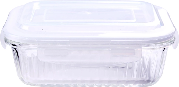 Recipiente de vidrio para alimentos de vidrio borosilicato 640 ml