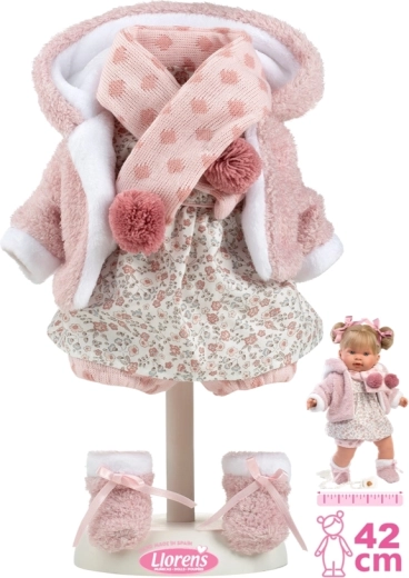 Llorens conjunto de ropa para muñeca de 42 cm – set de 5 piezas