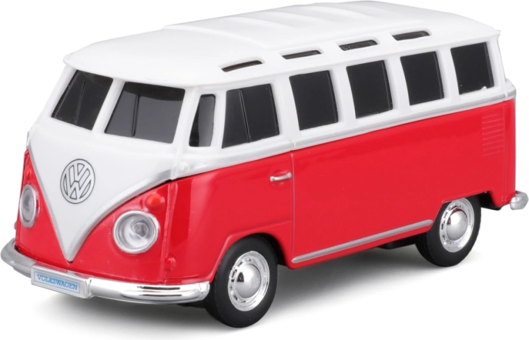 Maisto RC Volkswagen Van Samba con luces LED 1:41, Bluetooth 5.0