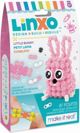 Make It Real LinXO set de figuras – kit de construcción creativo para niños
