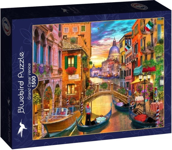 Puzzle Bluebird Gran Canal, Venecia 1500 piezas
