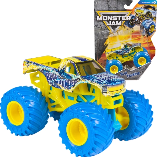 Monster Jam Blue Thunder camión monstruo 1:64