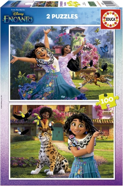 Puzzle EDUCA Encanto 2x100 piezas