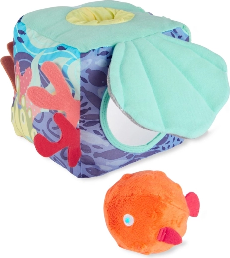 Cubo de actividades de tela Seascape 6m+ de SKIP HOP