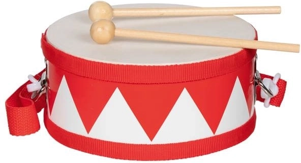 Tambor blanco y rojo GOKI
