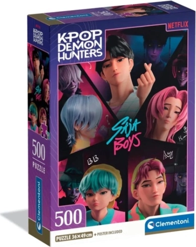 Puzle CLE 500 piezas K-Pop Demon Hunters – Saja Boys