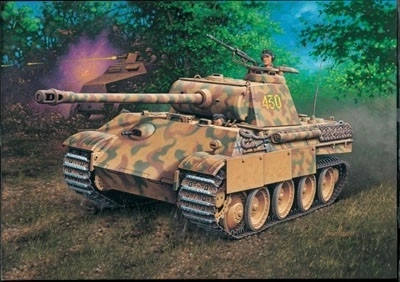 Modelo de tanque Panther Ausf.G