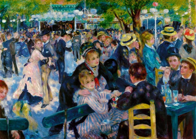 ENJOY PUZZLE Auguste Renoir: Baile en el Moulin de la Galette – puzzle de 1000 piezas
