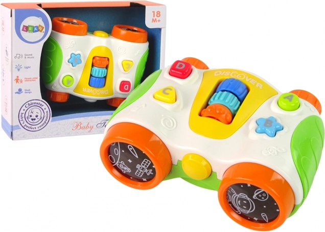 Telescopio infantil interactivo con luz y sonidos BABY TELESCOPE