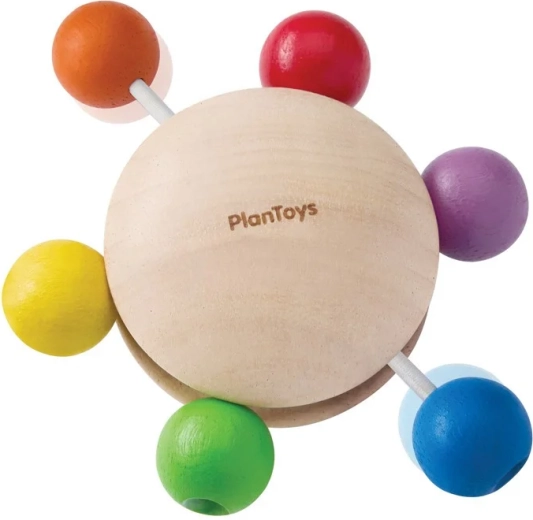 Sonajero arcoíris PlanToys