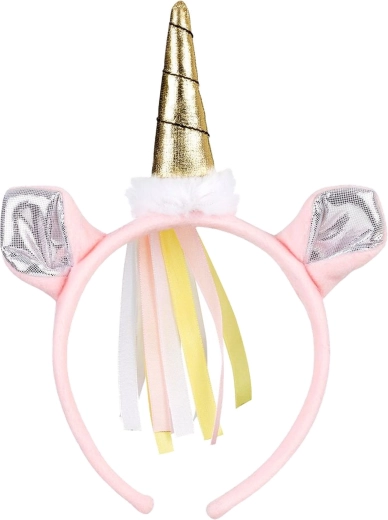 ¡Souza! diadema rosa para el cabello con unicornio