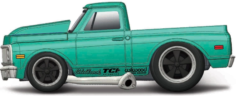 Maisto Muscle Machines Chevrolet C10 pickup 1972 1:64