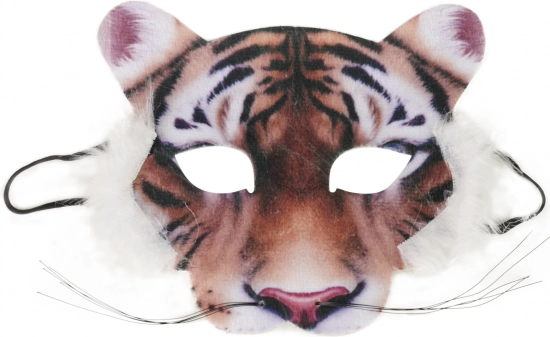 Máscara infantil de tigre