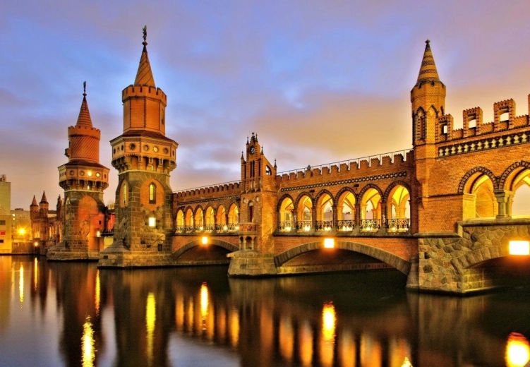 Puzle Oberbaumbrücke, Berlín 1000 piezas