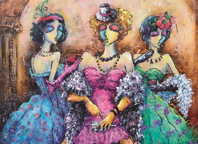Puzzle Anatolian Paseo de damas 1000 piezas