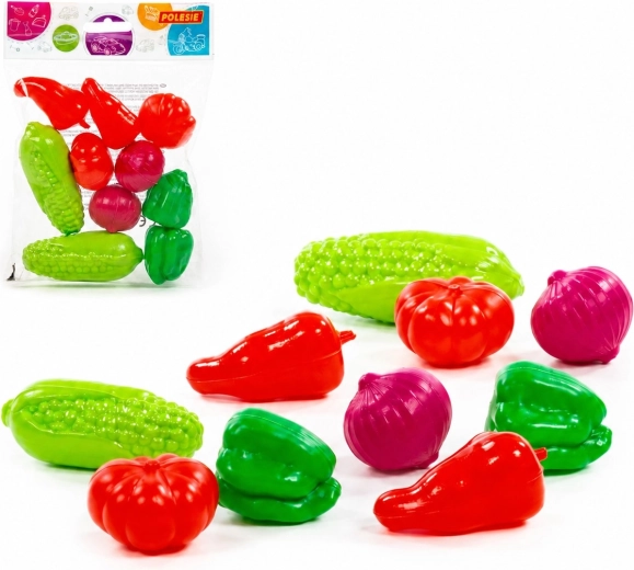 Set infantil de verduras 10 uds