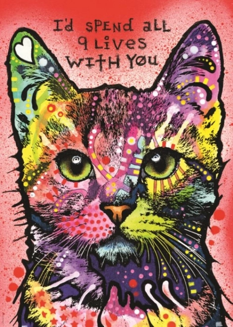 Rompecabezas Heye Jolly Pets: Nueve vidas 1000 piezas