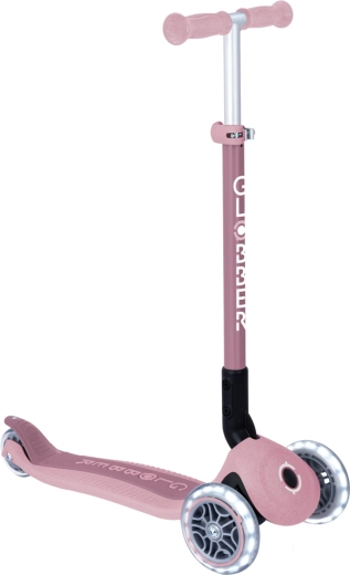 Patinete Primo plegable con luces ecologic berry