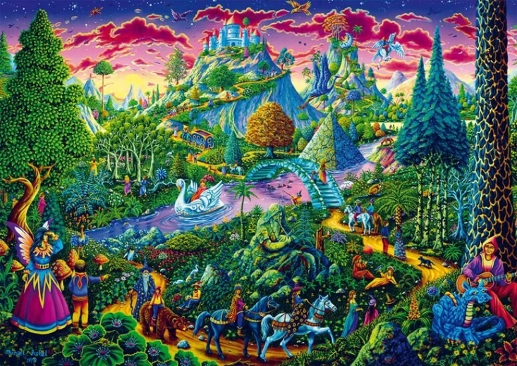Puzzle Mundo fantástico de cuento 1000 piezas SCHMIDT
