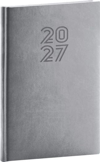 Agenda semanal Notique Aprint 2027 gris 15 × 21 cm