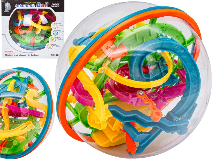 Bola laberinto 3D – rompecabezas inteligente - 1 pieza