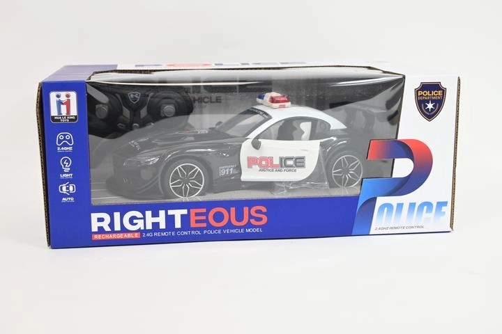 Coche policial RC con carga