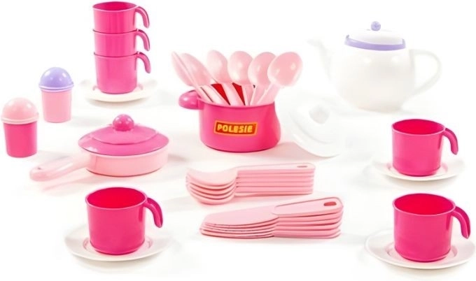 Juego de comedor Nastenka para 6 personas, 38 piezas