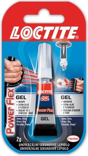 Pegamento instantáneo LOCTITE Super Bond Power Flex Gel 2 g