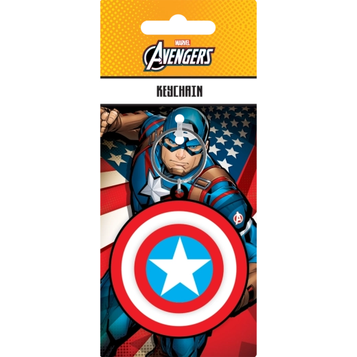 Llavero Marvel con spinner Capitán América – escudo