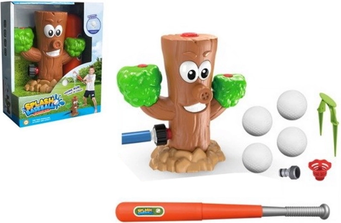 Juego de habilidad acuático de jardín con árbol para niños