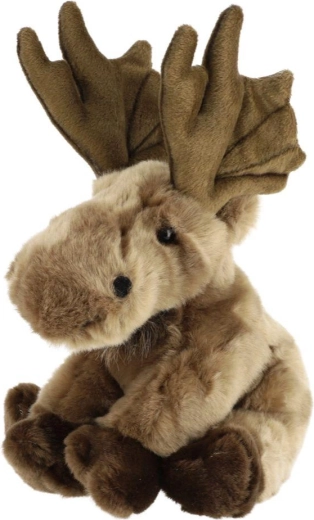 Reno polar de peluche sentado de 27 cm