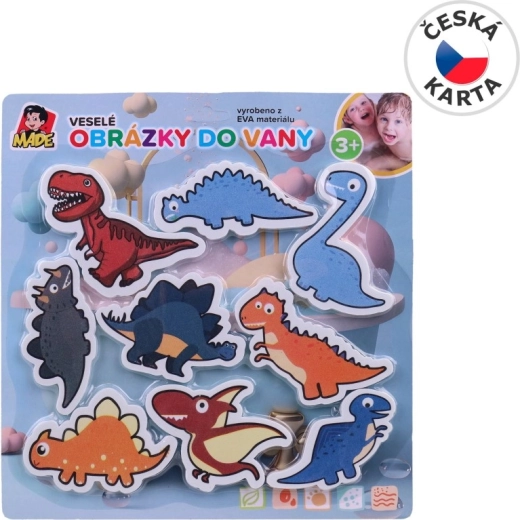 Dinosaurios para la bañera – juguetes de espuma suave