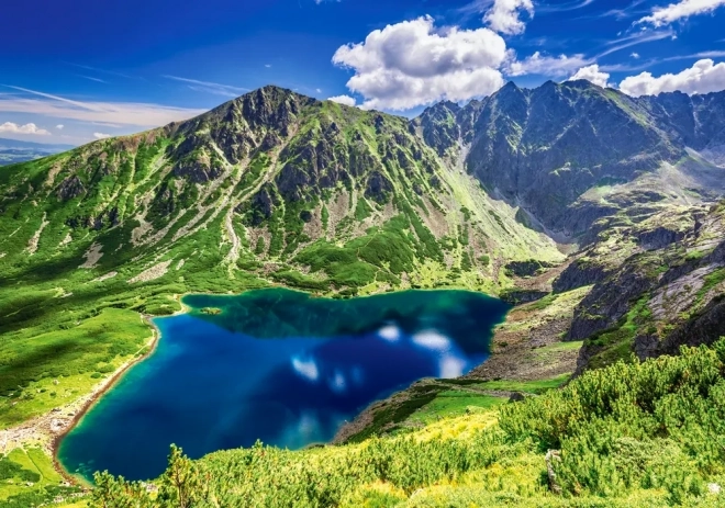 Puzzle de 500 piezas Czarny Staw Gąsienicowy, Tatras, Polonia