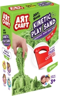 Arena cinética Art Craft verde 500 g