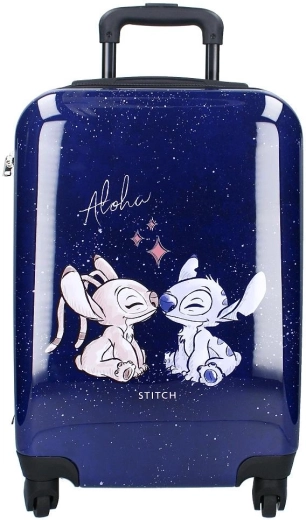 Maleta de viaje rígida con ruedas Stitch - 1 unidad