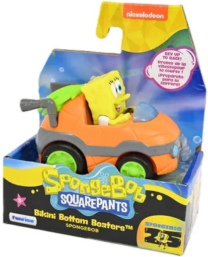 Vehículo de Bob Esponja con figura