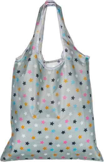 Bolsa de la compra plegable con motivo de estrellas 59 × 37 cm