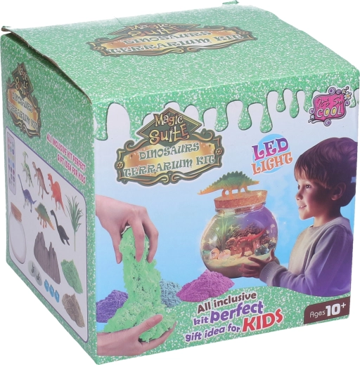 Kit creativo para fabricar una bola decorativa con dinosaurio de 13 cm