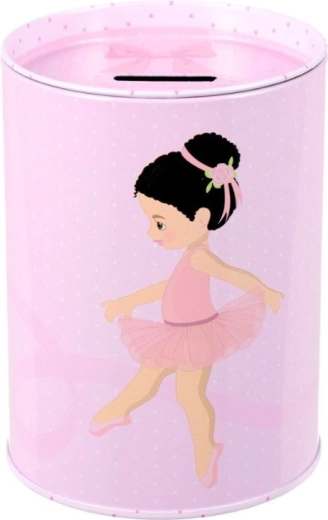 Hucha metálica bailarina