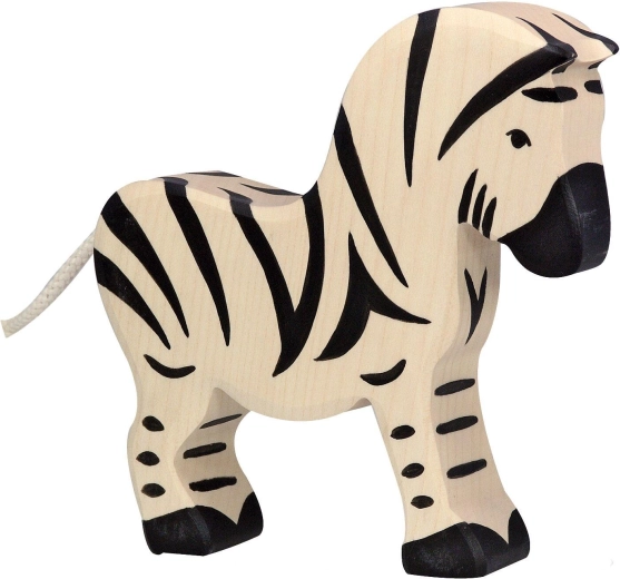 Figura de madera de cebra Holztiger - 1 unidad