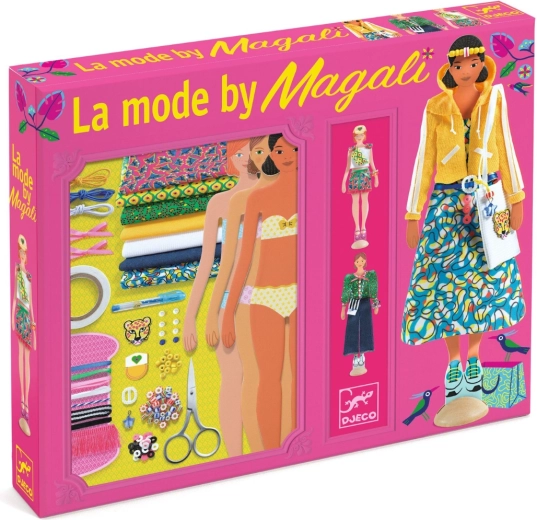 Set creativo Djeco diseñadora de moda Magali