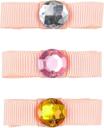 Souza! Pinzas para el cabello Yitte color salmón - 3 uds.