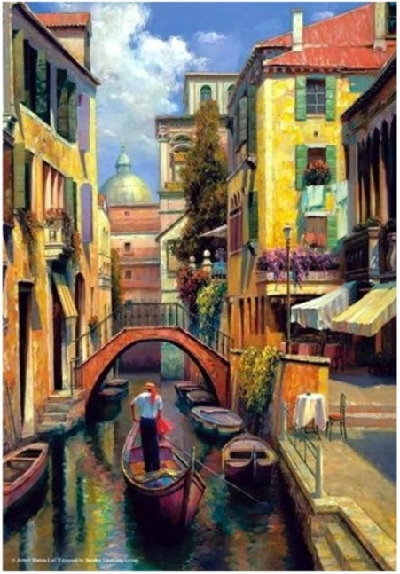 Puzzle Domingo en Venecia 500 piezas ANATOLIAN