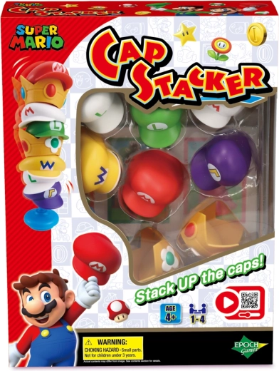 Super Mario Cap Stacker – juego familiar de equilibrio