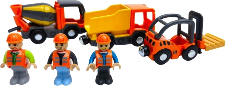 2Kids Toys set de vehículos de construcción con figuras