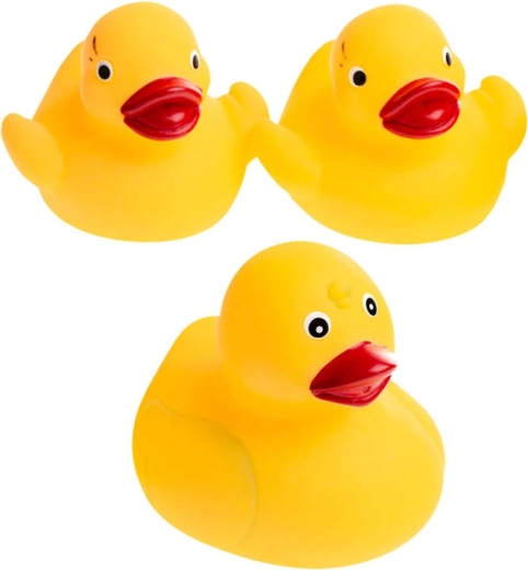 Patitos de goma Tullo para el baño sin agujero, set de 3 uds