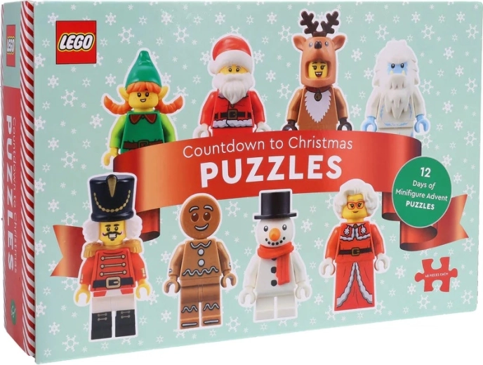 Calendario de Adviento LEGO con puzles 12 en 1