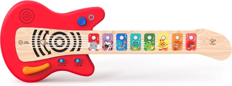 Guitarra infantil de madera Baby Einstein Together in Tune con tecnología Magic Touch