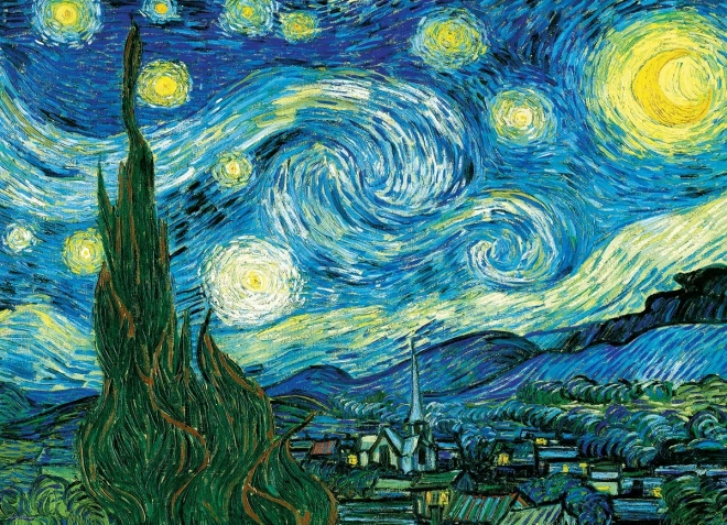 Puzle Noche estrellada 100 piezas EUROGRAPHICS