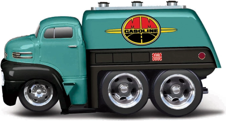 Maisto Work Rigs 1950 Ford COE camión cisterna